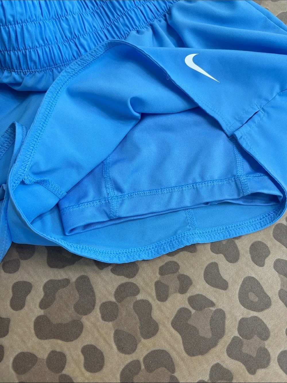 Nike Bright Blue Women's Athletic Running Shorts